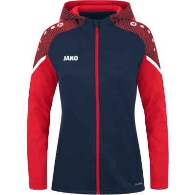 Afbeelding van Jas met kap Performance Marine/rood / 44