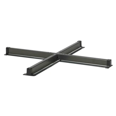 Afbeelding van Platinum Kruisvoet Zweefparasol Antraciet 6,00cm x 100,00cm
