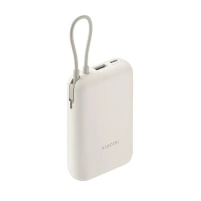 Afbeelding van Xiaomi Power Bank 10.000 mAh (geïntegreerde kabel) blauw