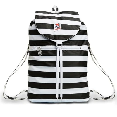 Afbeelding van Invicta Minisac Heritage Vintage uniseks tas (1 stuk), Zwart, Vrijetijdsrugzak