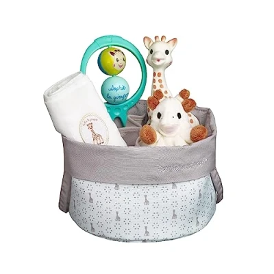 Afbeelding van Sophie de Giraffe Geboortemand 0+ maanden 5 delig Cadeautip!