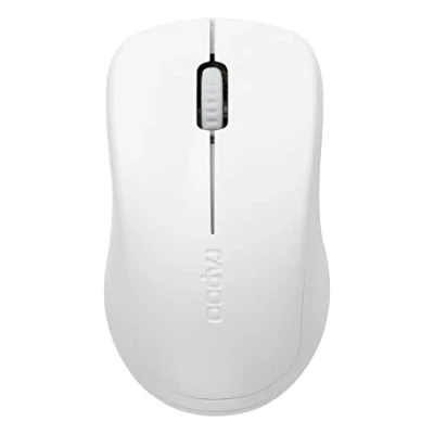 Afbeelding van Rapoo 1680 Silent, Ambidextrous, Optisch, RF Draadloos, 1000 DPI, Wit