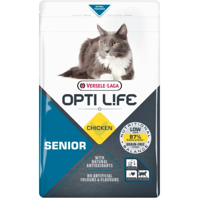 Afbeelding van Opti Life Cat Senior Kip Kattenvoer 2.5 kg