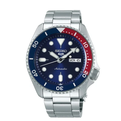 Afbeelding van Seiko heren 5 Sports Automatic horloge SRPD53K1 in de kleur Zilver