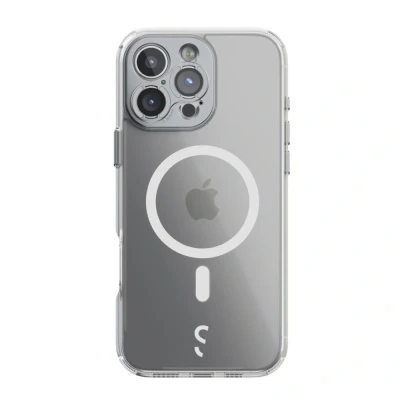 Afbeelding van ShiftCam iPhone 16 Pro Max Camera Case doorzichtig Snelle Lensbevestiging Kristalhelder Design MagSafe Compatibel 2M Valbescherming Duurzaam Gerecycled Materiaal Draadloos Opladen