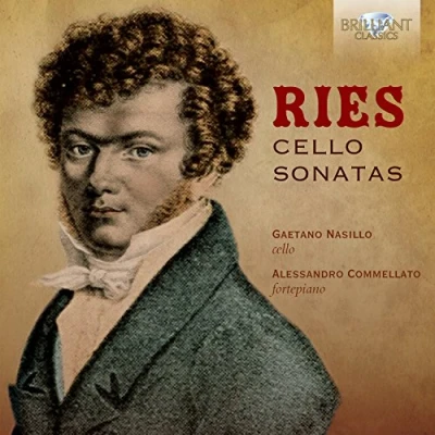 Afbeelding van Gaetona Nasillo Ries: Cello Sonatas (CD)