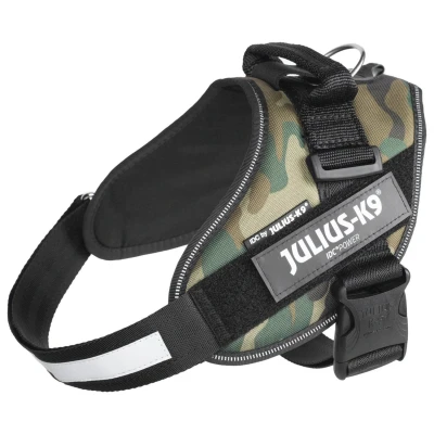 Afbeelding van Julius K9 Idc Powertuig Camouflage Hondenharnas 58 76x4.0 cm