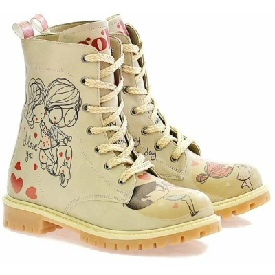 Afbeelding van GOBY Love Ride Laarzen Handmade Vegan Leer Dames Maat 36