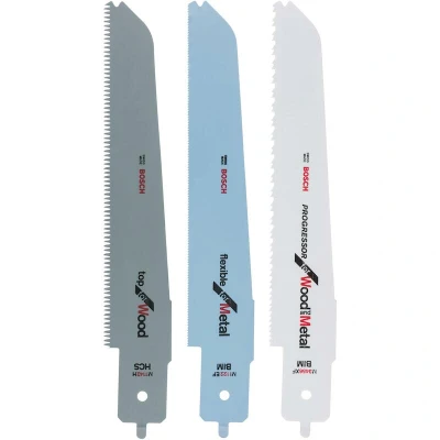 Afbeelding van Bosch Accessories 2608656934 Decoupeerzaagblad set voor PFZ 500 E 3 onderdelen