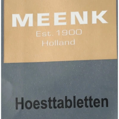 Afbeelding van Meenk Hoesttabletten 7x180g
