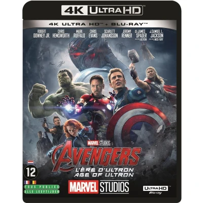 Afbeelding van Avengers Age Of Ultron (4K Ultra HD Blu ray) (Import geen NL ondertiteling)