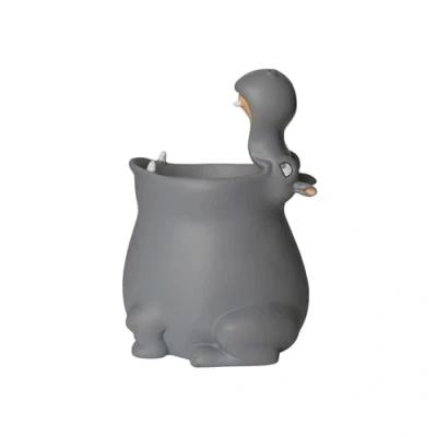 Afbeelding van Winkee Nijlpaard Tandenbeker Grappige tandenborstelhouder voor kinderen en baby&#039;s 10 x 13,5 cm