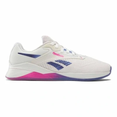 Afbeelding van Reebok NANO X4 Trainingsschoen, Dames, Maat: 35, Chalk/stepur/laspin Textiel/ synthetisch