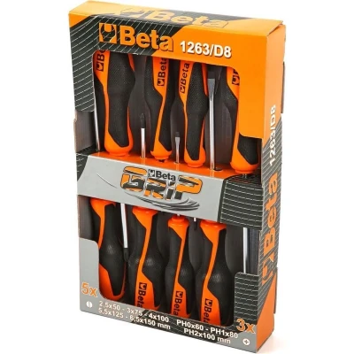 Afbeelding van Schroevendraaierset Beta Tools 01263/D8 8 delig