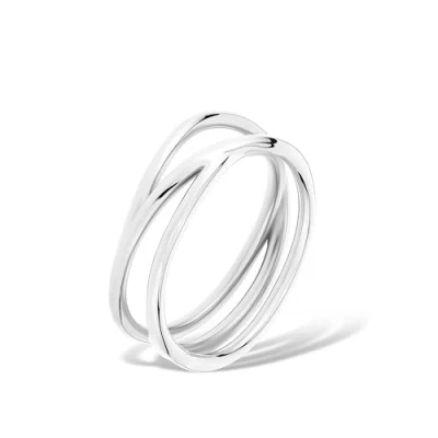 Afbeelding van Liebeskind Berlin Ring silvercoloured, Dames, Maat: 58, Silver coloured