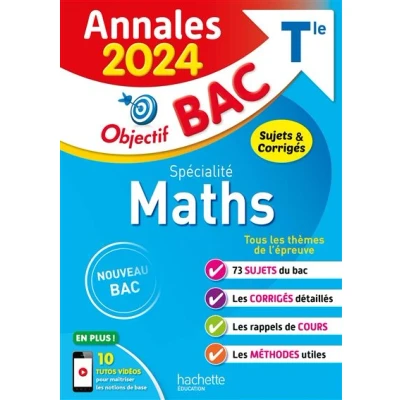 Image de Annales Objectif BAC 2024 Spécialité Maths
