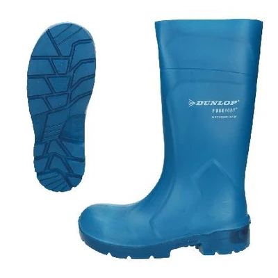 Afbeelding van Dunlop Purofort botte MultiGrip S4 bleu, taille 48, Convient aux l&#039;élevage d&#039;animaux