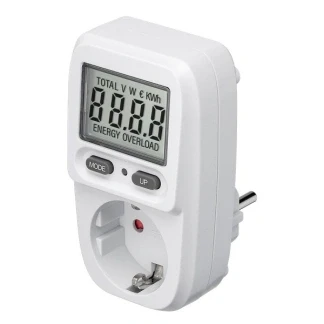 Afbeelding van Energiemeter Goobay (Digitaal, 3680W, Basic)