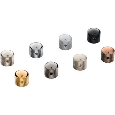 Afbeelding van Schaller Dome Speed Potiknopf 2er Set Messing, vergoldet Gitaaronderdeel