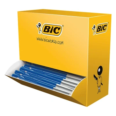 Image de bic stylo à bille rétractable m10 clic, value pack, bleu noir
