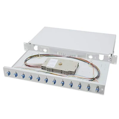 Afbeelding van Digitus DN 96331/9 Glasvezel patchpaneel 12 poorten LC Ingericht 1 HE