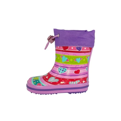 Afbeelding van Beck Regenlaarzen voor kinderen, Maat: 18, Multicolor Natuurrubber