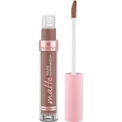 Image de Essence Cosmetics Matte Liquid Eyeshadow Fard à Paupières Liquide, Longue Durée, Couvrant, Séchage Rapide, Naturel, Intense en Couleurs 3 ml