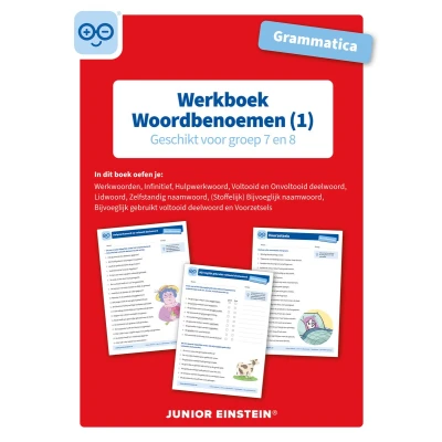 Afbeelding van Werkboek Woordbenoemen Grammatica deel 1 Groep 7 en 8