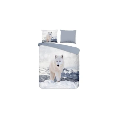 Afbeelding van Dekbedovertrek White Fox Natuur &amp; Dieren 140x200 Cm Pure Dekbed Discounter.nl