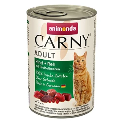 Afbeelding van Animonda Carny Adult Rund met Hert en Koebes 6 x 400 g
