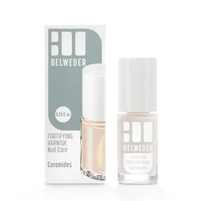 Afbeelding van BELWEDER Verstevigende en uithardende nagellak met ceramide 1 x 7,5 ml voor verzwakte, gespleten broze nagels semi transparant versterkt, verzegelt beschermt verrijkt plantaardige