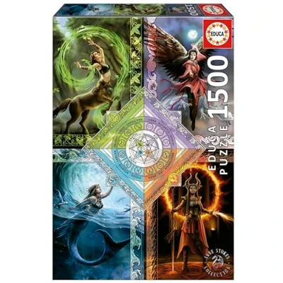 Image de EDUCA 1500 ELEMENTAL MAGIC STAR CHART, ANNE STOKES