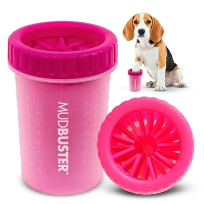 Afbeelding van Dexas Mudbuster Hondenpootreiniger Medium Roze