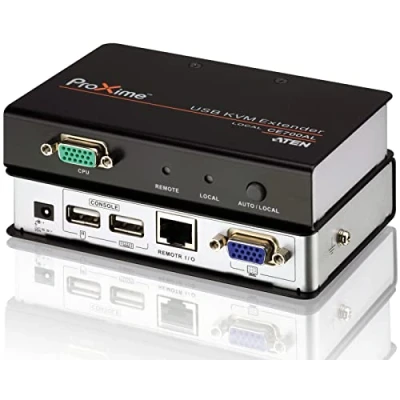 Afbeelding van ATEN CE700A Extender (verlenging) VGA, USB 2.0 via netwerkkabel RJ45 150 m