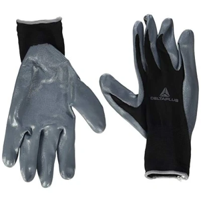 Afbeelding van Gebreide handschoen polyester/nitril VE712GR