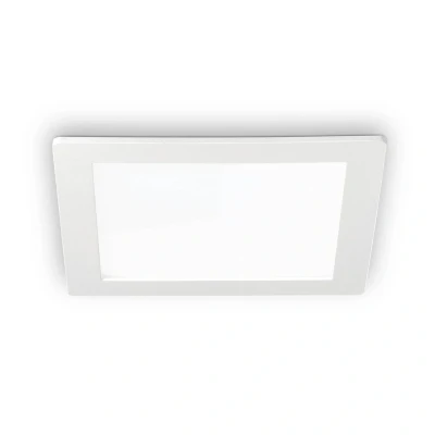 Afbeelding van LED plafond inbouwlamp Groef vierkant 16,8x16,8 cm