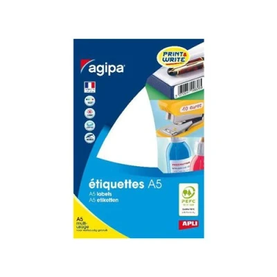 Image de Agipa Etiquette Adhesifs A5 48,5x30 Etui 256