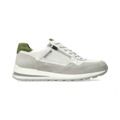 Afbeelding van Mephisto BRADLEY Heren sneakersHeren veterschoenVrije tijdsschoenen Kleur: Wit/beige Maat: 42