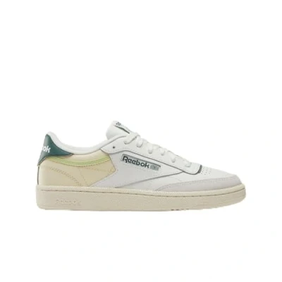 Afbeelding van Reebok Classic CLUB C Sneakers laag, Dames, Maat: 36, Chalk vintagechalk escapegreen Leer