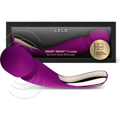 Afbeelding van Lelo Smart Wand 2 Massager Large Paars GRATIS TOY bij iedere bestelling v.a. 40,