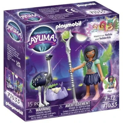 Image de Playmobil Adventures of Ayuma 71033 Moon fairy avec animal de cœur
