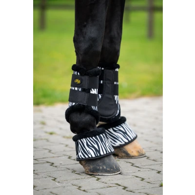 Image de HB Ruitersport Dressage Boots Zebra Noir/Blanc