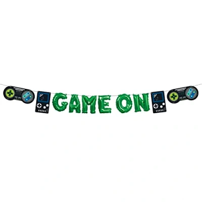 Afbeelding van Gamer Verjaardag Ballon Slinger 3.65 mtr