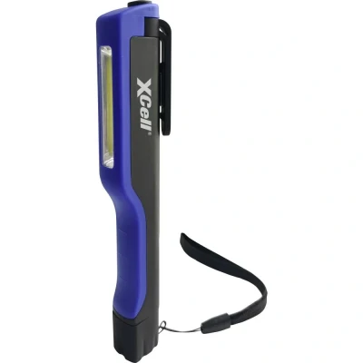 Afbeelding van XCell 149197 Pro Penlight werkt op batterijen COB LED 167 mm Blauw, Zwart
