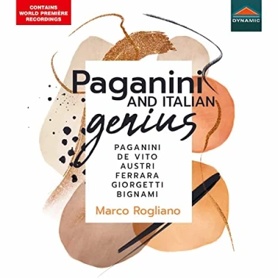 Afbeelding van Marco Rogliano Paganini And Italian Genius (CD)