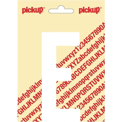 Afbeelding van Plakletter Nobel Sticker witte letter E Pickup