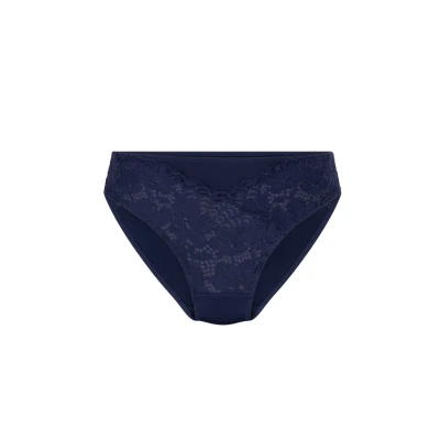 Afbeelding van Hunkemöller Dames Lingerie Brazilian Andrea Blauw maat XS