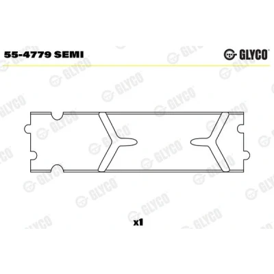 Afbeelding van GLYCO 55 4779 SEMI Penbus