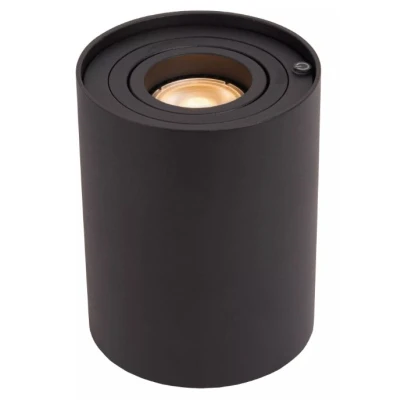 Afbeelding van Lucide TUBE Tafellamp Ø 9,6 cm LED Dimb. Dim to warm GU10 1x5W 2600K/2800K 3 StepDim Zwart