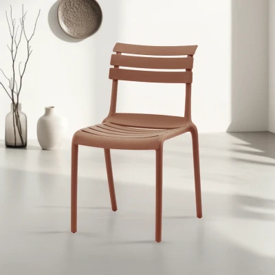 Afbeelding van DS4U® Liam terrasstoel terracotta